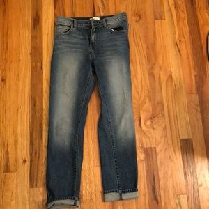 High-waisted Principle Jeans